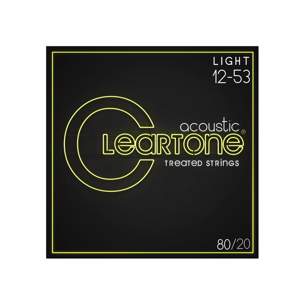 Струны для гитары Cleartone Acoustic 80/20 Bronze Light (12-53) (7612) - изображение 1