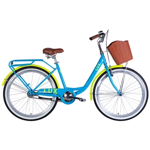 Велосипед Dorozhnik 26" LUX Velosteel рама-17" ST 2025 блакитний (OPS-D-26-290) picture 1