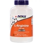 Амінокислота Now Foods L-Аргінін 700мг, L-Arginine, 180 вегетаріанських капсул (NOW-00033) - зменшене зображення 1