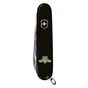 Ніж Victorinox Huntsman Ukraine Black "Герб України Зі Стрічкою" (1.3713.3_T1010u) - зменшене зображення 6