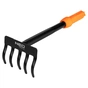 Граблі Neo Tools садові, ширина 8.5см, 5 зубців, 25см, система NEO Click, 0.12кг (95-073) - зменшене зображення 1