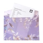 Папка - конверт Buromax А4 на кнопке, LILAC ARABESKI, полупрозрачная, сливовая (BM.3943-48) - уменьшенное изображение 2