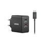 Блок питания к ноутбуку Lenovo Dual USB-C 65W GaN Charger (40AW065BEU) - уменьшенное изображение 2