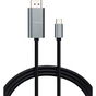 Кабель мультимедійний USB-C to HDMI 1.5m v2.0 4K60Hz Vinga (VCPVCCH2015) - зменшене зображення 1