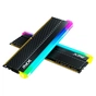Модуль пам'яті для комп'ютера DDR4 32GB (2x16GB) 3600 MHz XPG Spectrix D45G RGB Black ADATA (AX4U360016G18I-DCBKD45G) - зменшене зображення 4