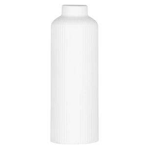 Ваза Ardesto Liguria, 8х22.7см, порцеляна, білий (AR3803W) зображення 1