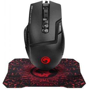 Мишка Marvo M355+G1 USB Black (M355+G1) зображення 1