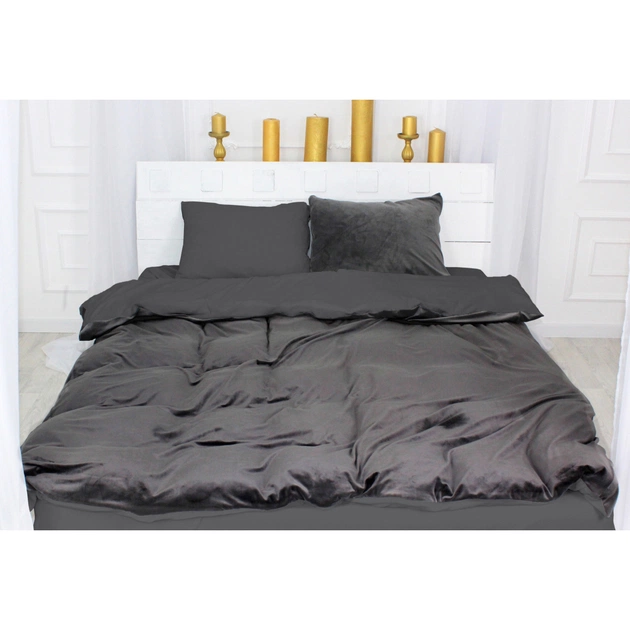 Постільна білизна MirSon Велюр Winter Delicate 28-0100 Pece 2х143х210 (2200004048451) - зображення 1