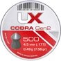 Пульки Umarex Cobra Gen2 4,5 мм 0,49 г 500 шт (4.1927) - уменьшенное изображение 1