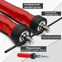 Скакалка PowerPlay 4208 швидкісна Червона (PP_4208_Red) - зменшене зображення 3