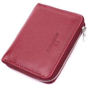 Гаманець ST Leather Шкіряний Бордовий (19491) зображення 1