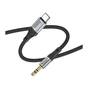 Кабель мультимедійний USB-C to 3.5mm M 1.0m Black HOCO (6942007608824) - зменшене зображення 6