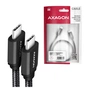 Дата кабель USB-C to USB-C 2.0m v3.2 Gen 1 PD 60W 3A black AXAGON (BUCM3-CM20AB) - уменьшенное изображение 7