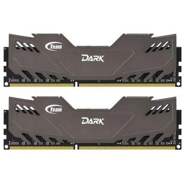 Модуль пам'яті для комп'ютера DDR3 8GB (2x4GB) 2133MHz Dark Series Grey Team (TDGED38G2133HC10QDC01) - изображение 1