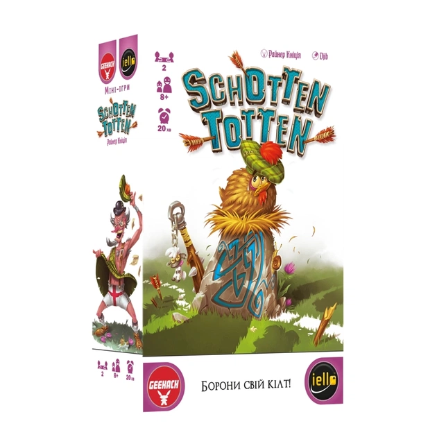 Настільна гра Geekach Games Шотен Тотен (Schotten Totten) (укр.) (GKCH063ST) - зображення 1