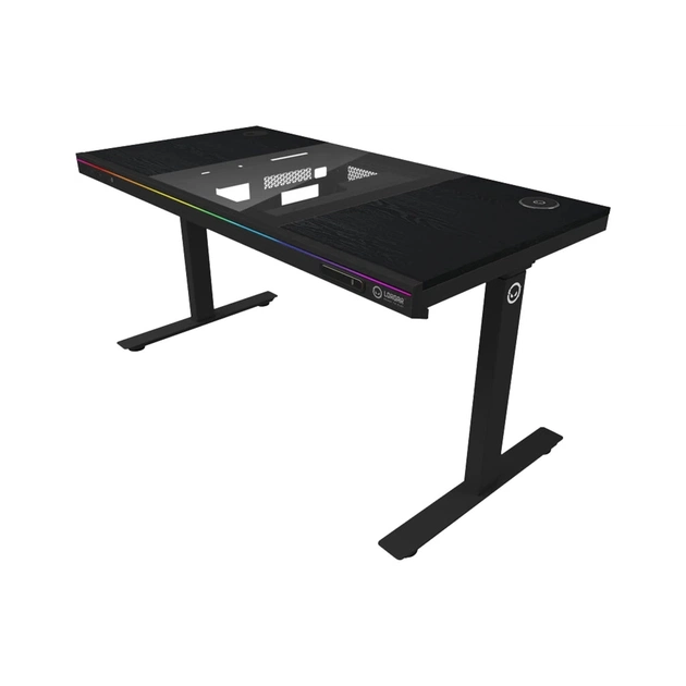 Комп'ютерний стіл Lorgar ELITE 90W Wood Black (LRG-DE90W) - picture 2