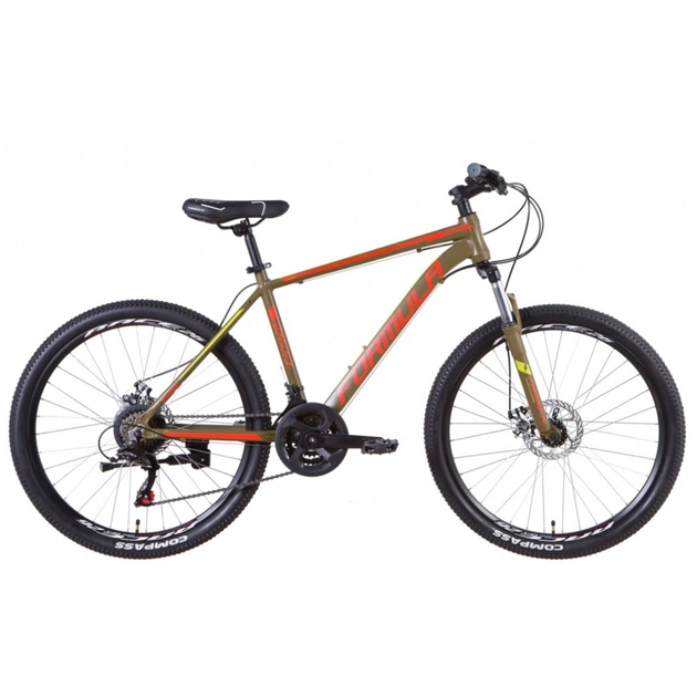Велосипед Formula 26" THOR рама-18" 2021 Khaki/Red (OPS-FR-26-507) - зображення 1