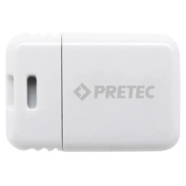 USB флеш накопичувач Pretec 8GB i-Disk Poco White USB 2.0 (POC08G-W) - зображення 1