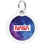 Адресник для тварин WAUDOG Smart ID з QR паспортом "NASA21", коло 30 мм (230-0148) - зменшене зображення 2