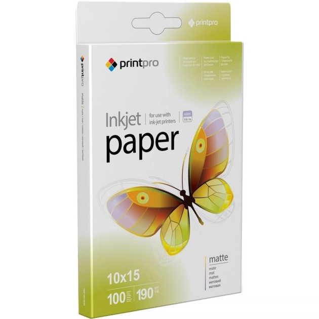 Фотобумага PrintPro 10x15 (PME1901004R) - изображение 1