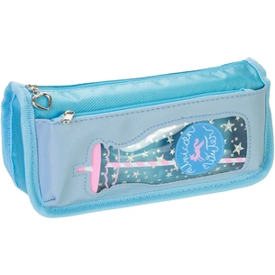 Пенал Cool For School з віконцем 2 відділення блакитний (CF86961) зображення 1