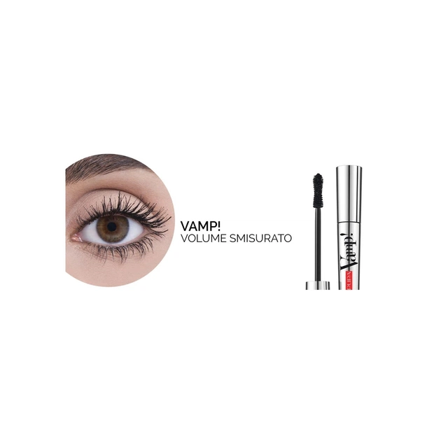 Туш для вій Pupa Mascara Vamp! 200 - Chocolate Brown (8011607179145) - picture 4