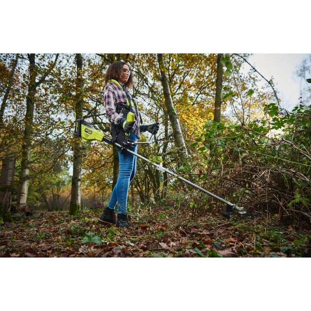 Тример садовий Ryobi Max Power RY36BCX30A-0 36В, 30/40см ніж/ліска, ремені Vertebrae 4.7кг (без АКБ та ЗП) (5133005476) - picture 5