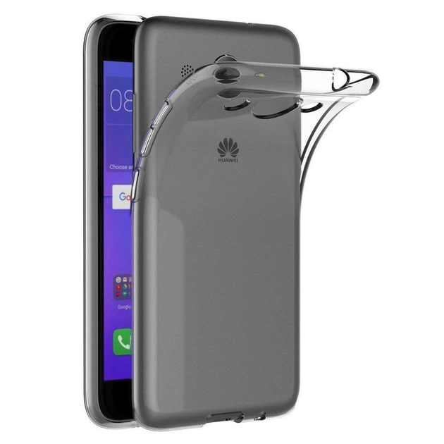 Чохол до мобільного телефона для Huawei Y3 2017 Clear tpu (Transperent) Laudtec (LC-HY32017T) - зображення 1