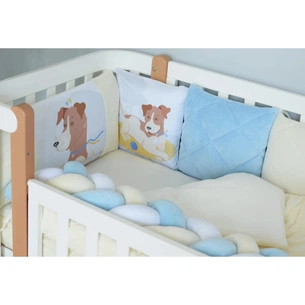 Дитячий постільний набір Верес "Velour Friendly Pes" (5 од ) (218.13) зображення 1