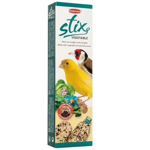 Ласощі для птахів Padovan Stix Vegetable для канарок 80 г (8001254003450) зображення 1