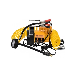 Автомобільний компресор СИЛА ПОСИЛЕНИЙ 37 л / хв 10 Атм Клеми АКБ (900407-IS) зображення 1