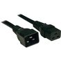 Кабель живлення C19 to C20 2.0m black Zpas (WZ-MKZ509E20E-161) - зменшене зображення 1