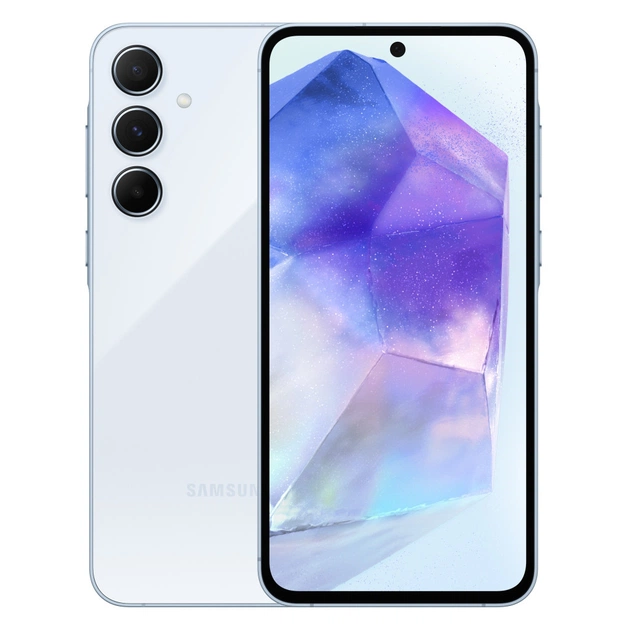 Мобільний телефон Samsung Galaxy A55 5G 8/256Gb Awesome Iceblue (SM-A556BLBCEUC) - зображення 1