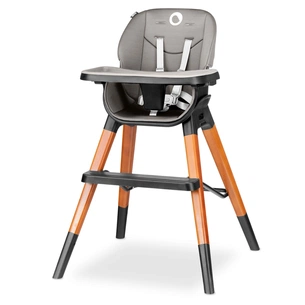 Стілець для годування Lionelo Mona Black Onyx (LO-MONA BLACK ONYX) зображення 1