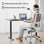 Кресло офисное Sihoo M59AS Mesh Gray (M59AS-M301) - уменьшенное изображение 10