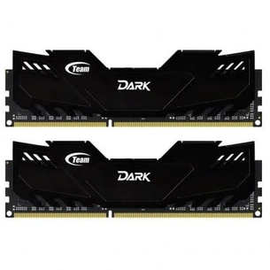 Модуль пам'яті для комп'ютера DDR3 16GB (2x8GB) 2400 MHz Dark Series Black Team (TDKED316G2400HC11CDC01) зображення 1