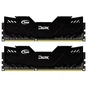 Модуль пам'яті для комп'ютера DDR3 16GB (2x8GB) 2400 MHz Dark Series Black Team (TDKED316G2400HC11CDC01) - уменьшенное изображение 1