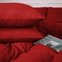 Постельное белье MirSon 009 Red Фланель 220х240 King Siz (2200009651632) - уменьшенное изображение 4