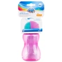 Поїльник-непроливайка Canpol babies з трубкою 270 мл Рожевий (56/109_pin) - зменшене зображення 6