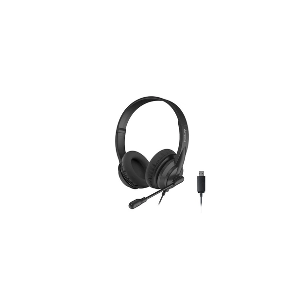 Наушники A4Tech HU-10 Black (4711421965286) - изображение 1