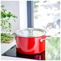 Каструля KitchenAid Steel Core 20 см 3,7 л червоний (CC003267-001) - зменшене зображення 5