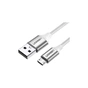 Дата кабель USB 2.0 AM to Micro 5P 1.5m 2A US290 white Ugreen (60152) - зменшене зображення 2