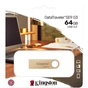 USB флеш накопичувач Kingston 64GB DataTraveler SE9 G3 Gold USB 3.2 (DTSE9G3/64GB) - уменьшенное изображение 6