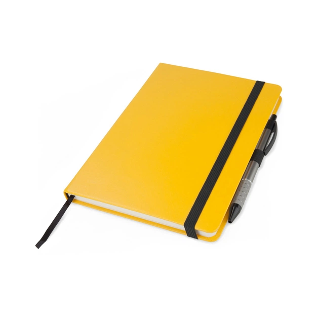 Блокнот Axent Partner Prime 145х210 мм A5 96 аркушів у клітинка Жовтий (8305-08-A) - зображення 7