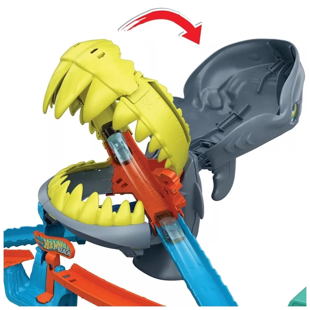 Автотрек Hot Wheels City Пляжна атака акули (JHL96) - picture 3