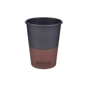 Стакани одноразові Buroclean GRAPHITE CUP паперові 185 мл 50 шт (1080043) зображення 1