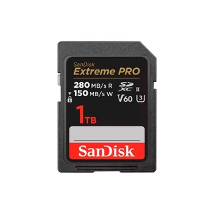 Карта пам'яті SanDisk 1TB SDXC class 10 UHS-II U3 V60 Extreme Pro (SDSDXEP-1T00-GN4IN) зображення 1