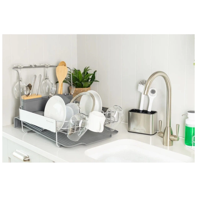 Сушарка для посуду KitchenAid Sinkware 61,5 x 38,5 x 37,5 см сірий (KEG896BXCGA) - picture 12