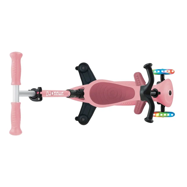 Самокат Globber серії Go Up Active 360 пастельно-рожевий Колеса з підсвічуванням (749-310) - изображение 5