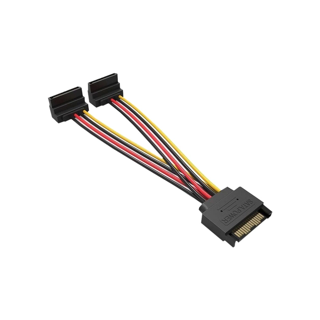 Кабель живлення Serial ATA Male to 2xSATA Female Vention (KDBBB) - picture 1